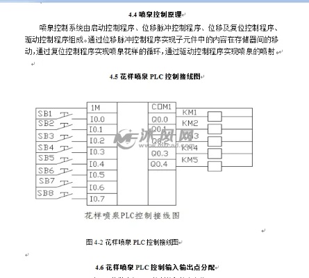 PLC自动喷泉控制系统设计与实现