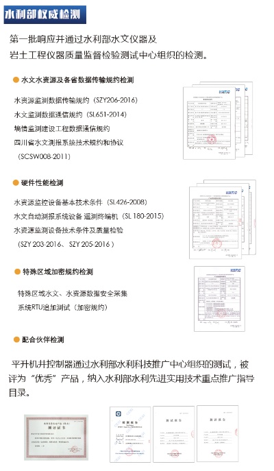 水文监测系统检验报告