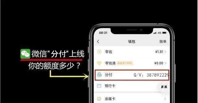 微信分付额度怎么提现，月付额度取现攻略详解