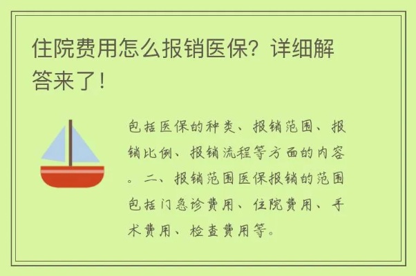 没买医保住院怎么报销？