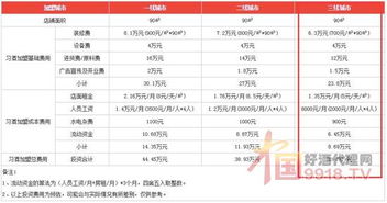 门店装修加盟费用，全面解析投资成本与收益