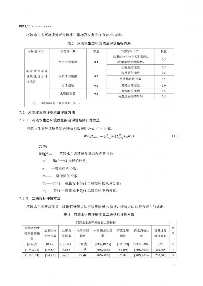 水文监测数据评价标准包括