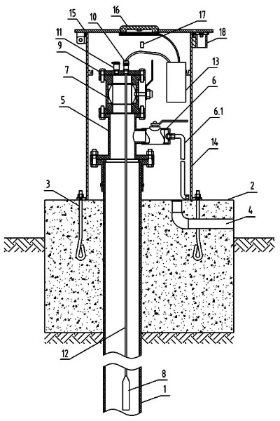 水文监测井的工作原理图
