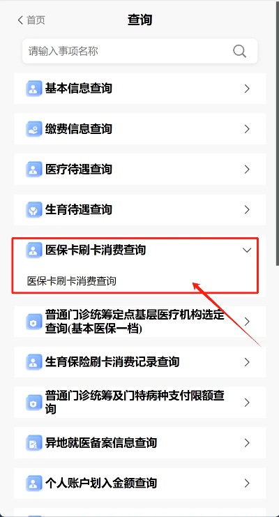 如何查看医保卡消费记录