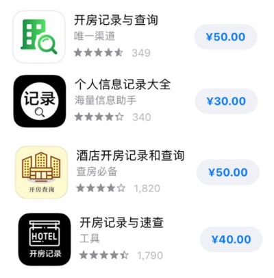 哪些软件可以查询酒店记录？