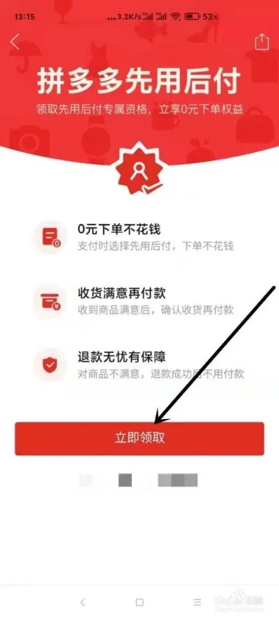 拼多多先用后付的钱怎么套出来？