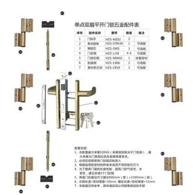 太原门窗五金厂家报价多少