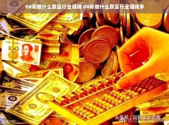 08年做什么致富？