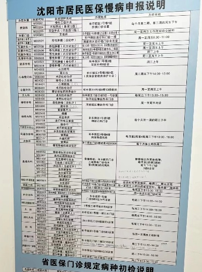 沈阳特病医保怎么办理流程