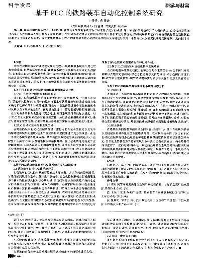 机车控制器PLC:实现高效铁路运输的关键