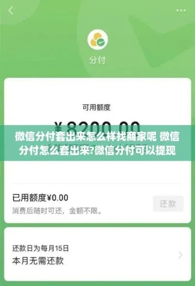 广州新塘微信分付套，商家的机遇与挑战