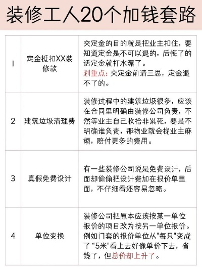 揭秘加盟装修公司的常见套路