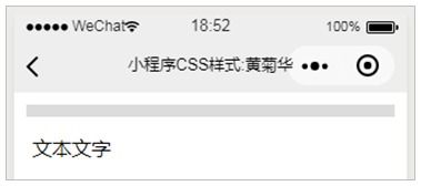 微信小程序wxss怎么设置