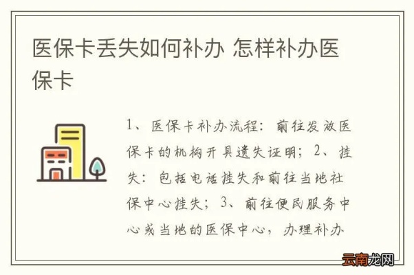 医保手册丢失后的补办流程与注意事项