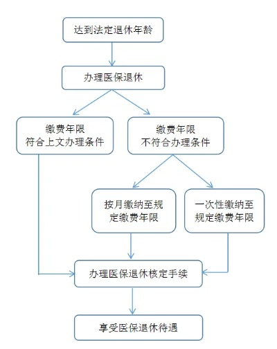 退休医保补缴计算方法与流程